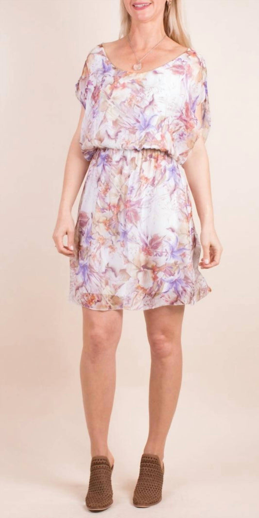Gigi Moda - Lodi Floral Silk Dress