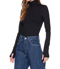 Susana Monaco - Turtleneck Long Sleeve Top
