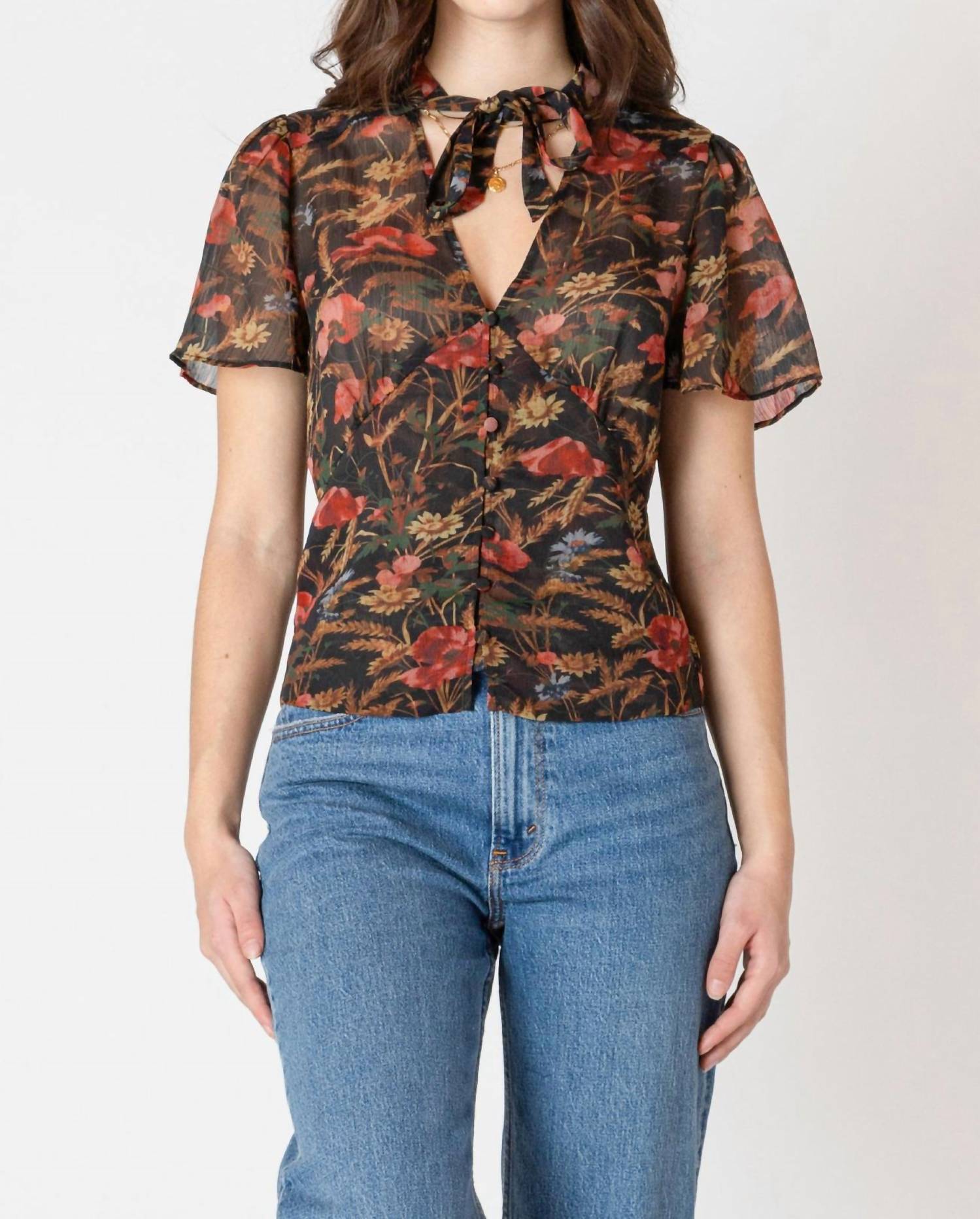 Dex - Floral Blouse