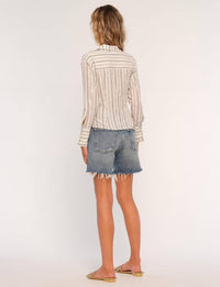Heartloom - Elene Button-down Asymmetrical Shirt