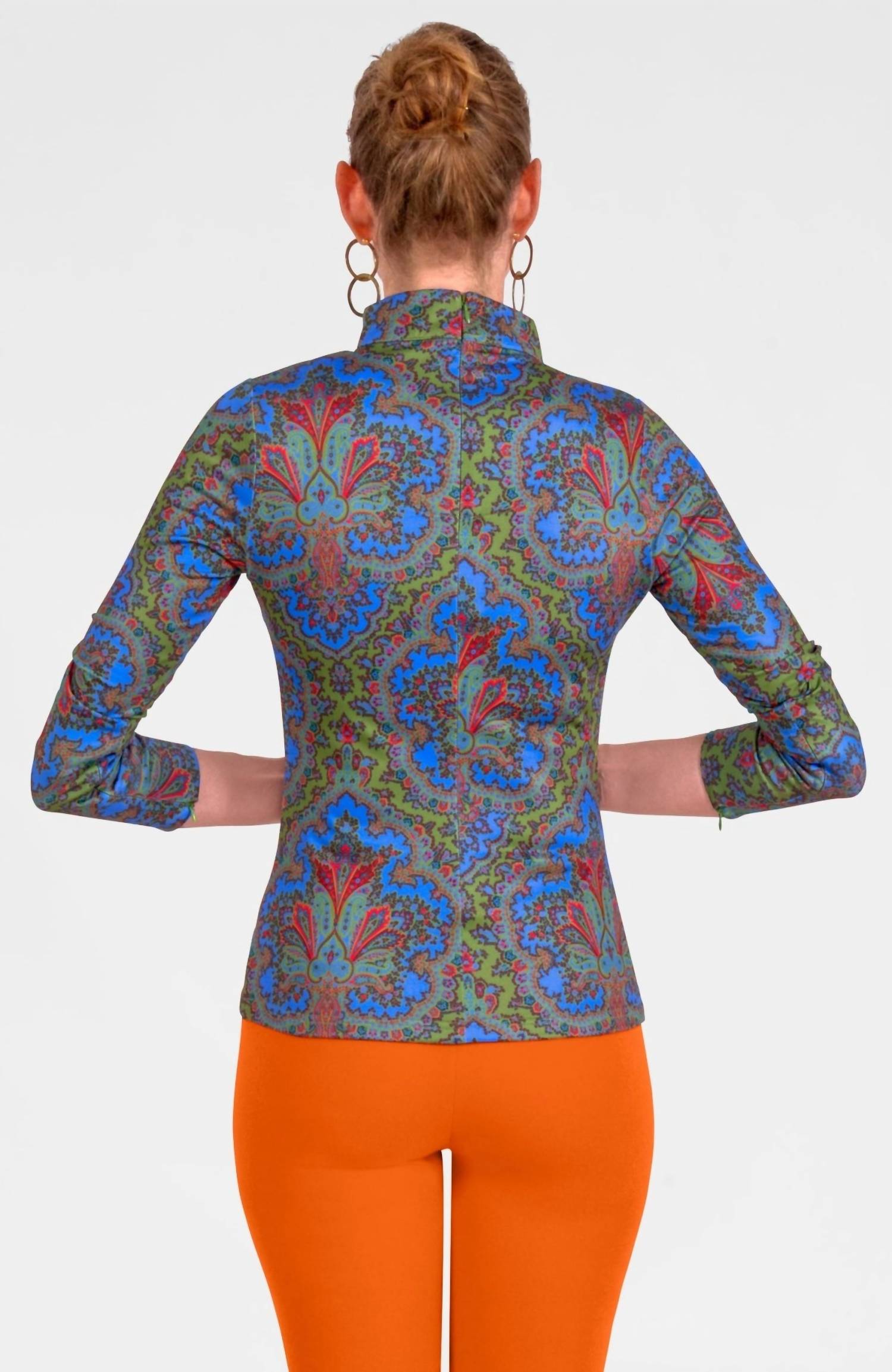 Gretchen Scott - Scorching Passion Paisley Hot Top
