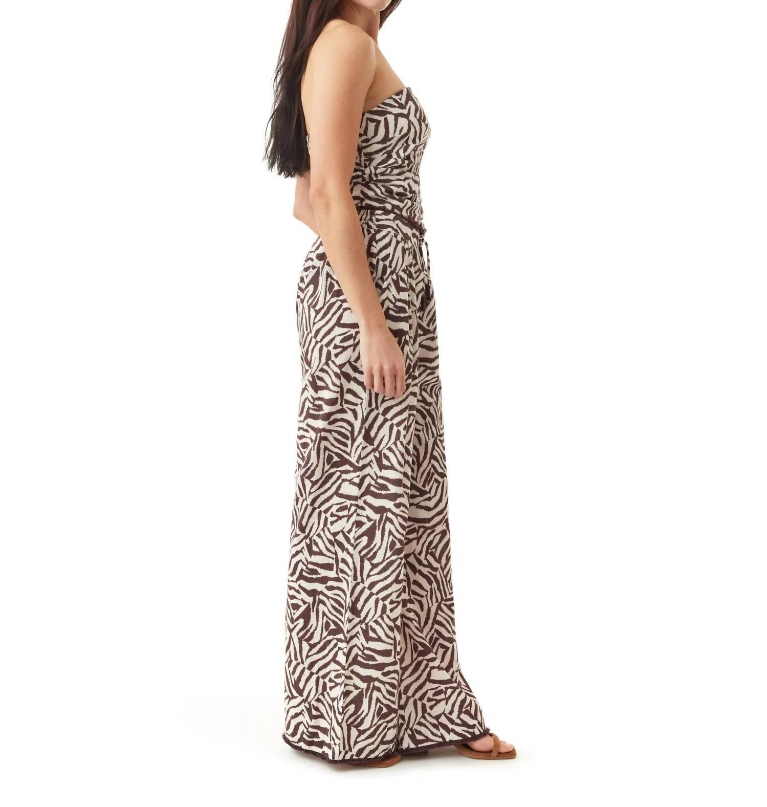 Habitual - Zebra Wide Leg Trouser