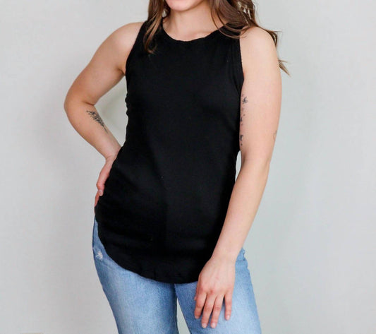 Michael Stars - Lindsay Raw Hem Tank