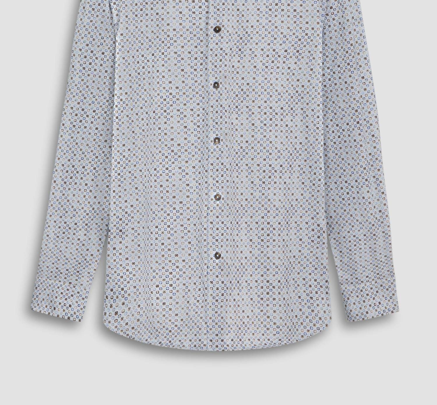 Bugatchi Uomo - Medalion 6 Way Stretch Long Sleeve Shirt