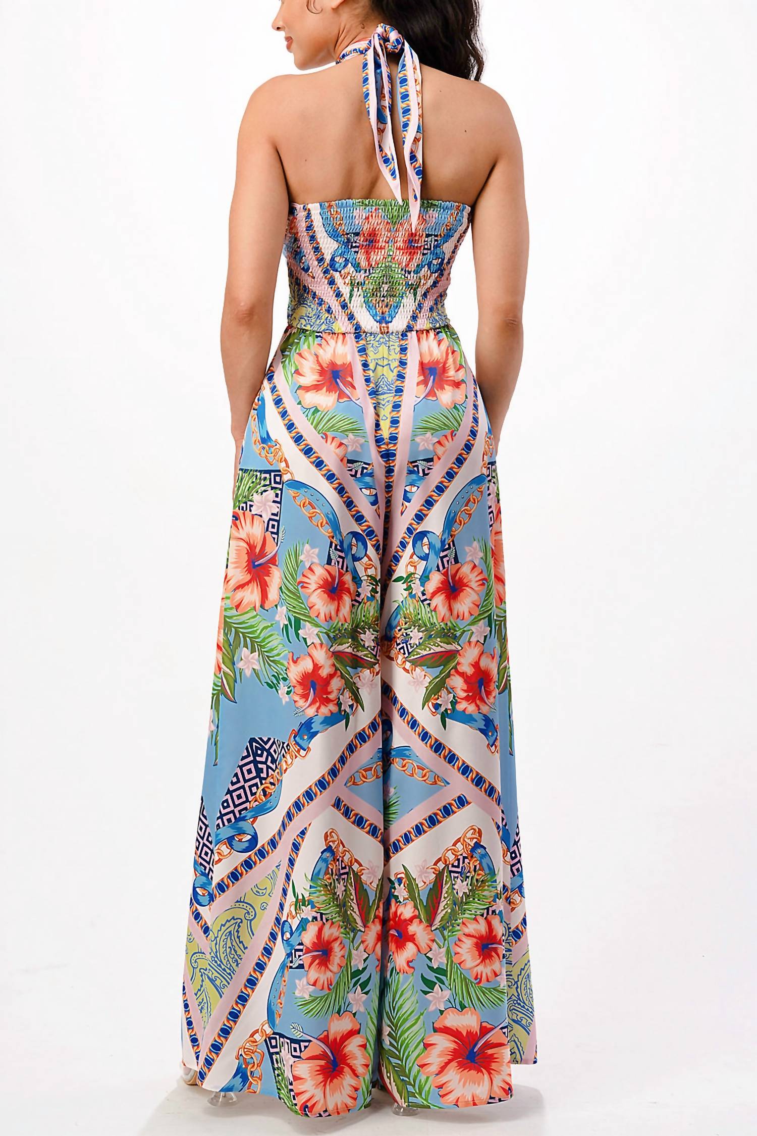 Her Bottari - Love Me Down Convertible Wide Leg Jumpsuit