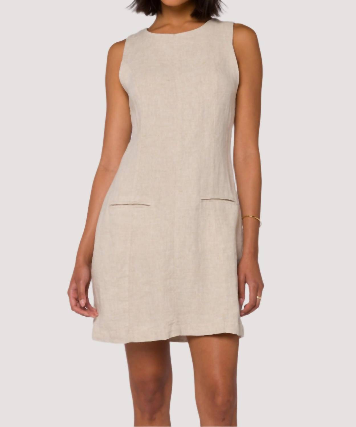 Velvet Heart - Matilda Linen Shift Dress