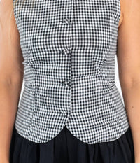 Olivaceous - Angie Gingham Mini Dress