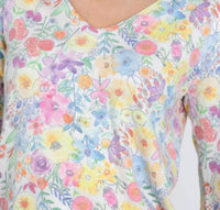 Leo & Ugo - Pastel V Neck Sweater