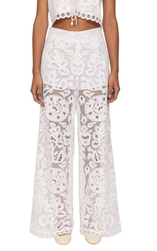 Sea - Lovina Embroidery Pant