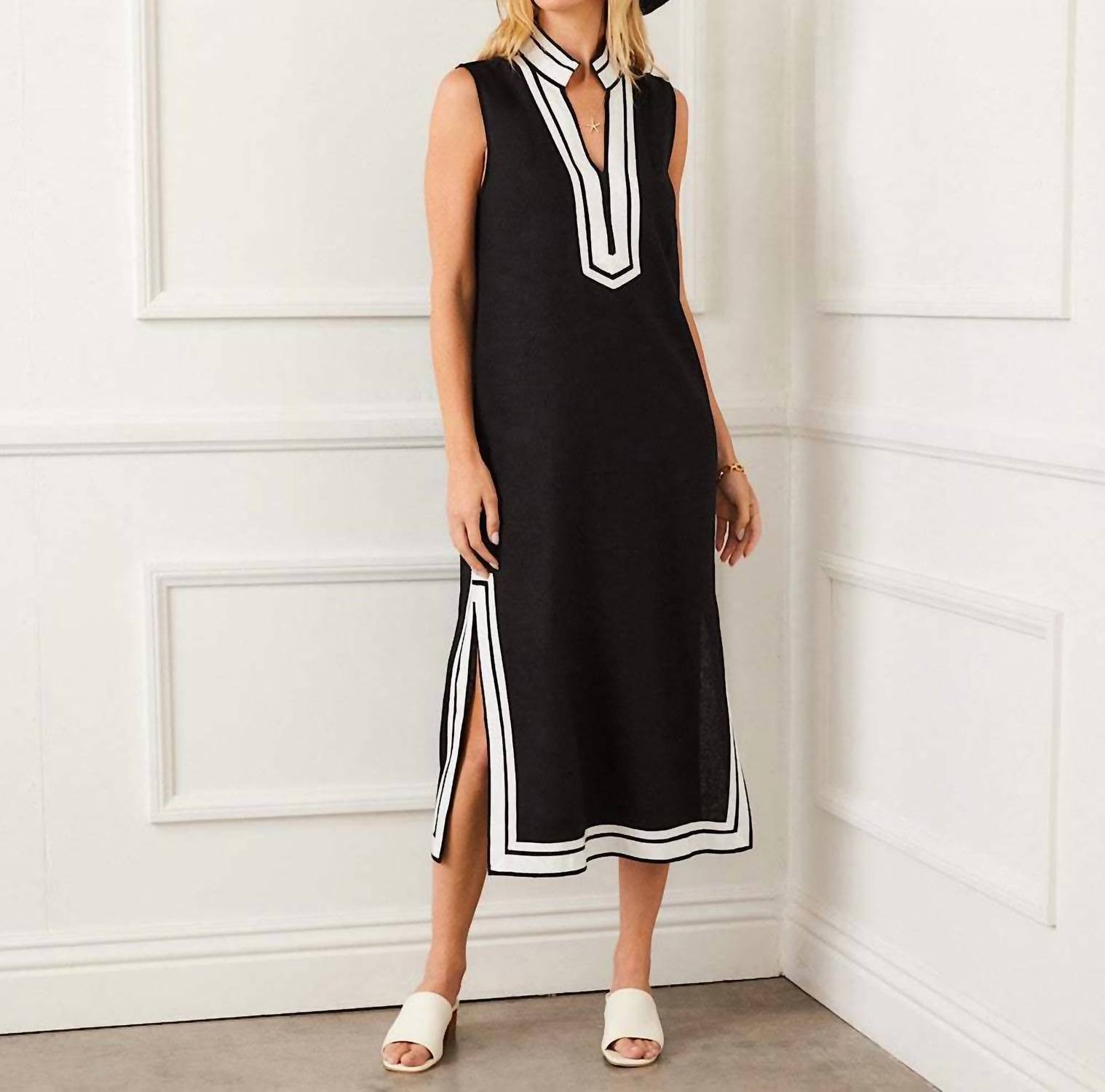 Karen Kane - Women's The St Tropez Sleeveless Midi Dress