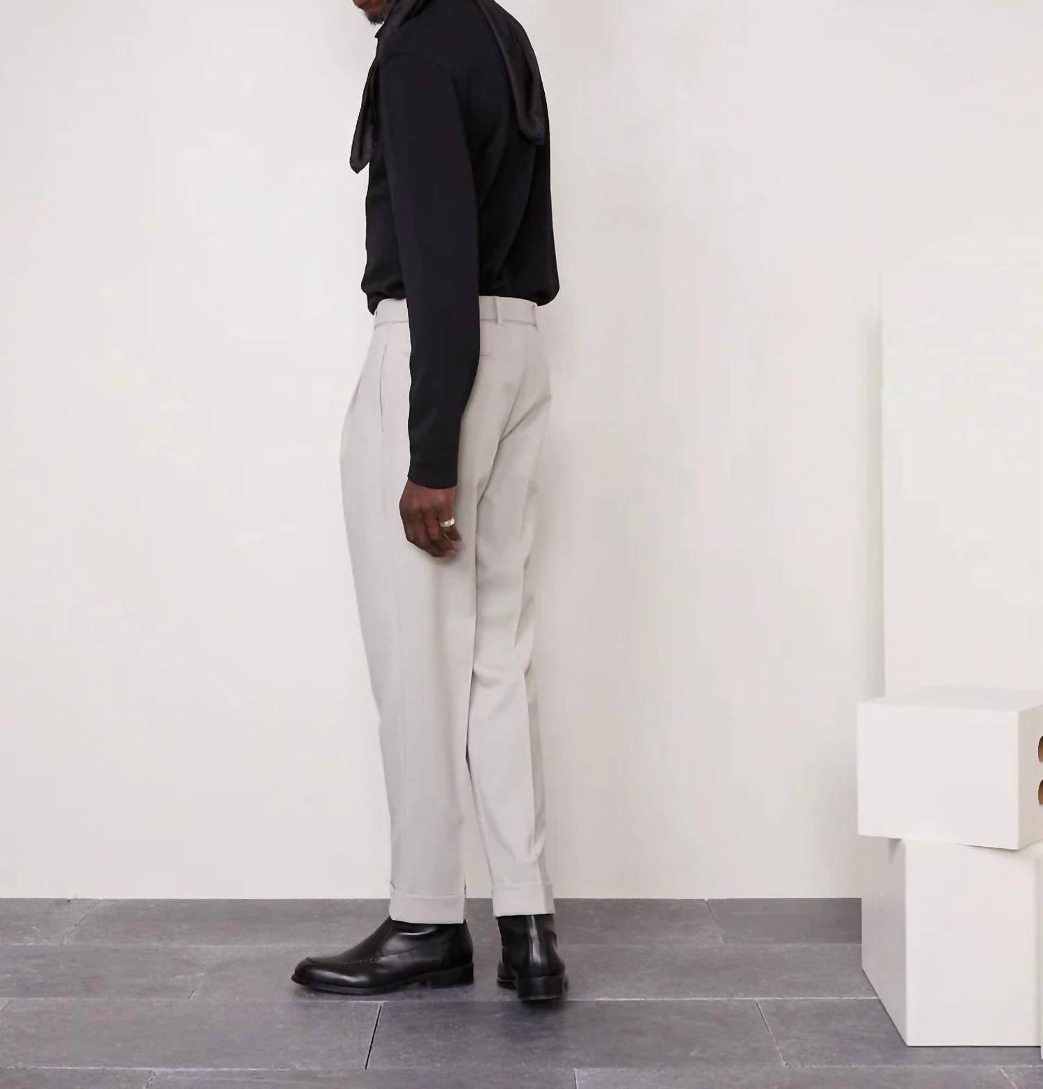 Officine Générale - Hugo Cropped One-Ply Pants