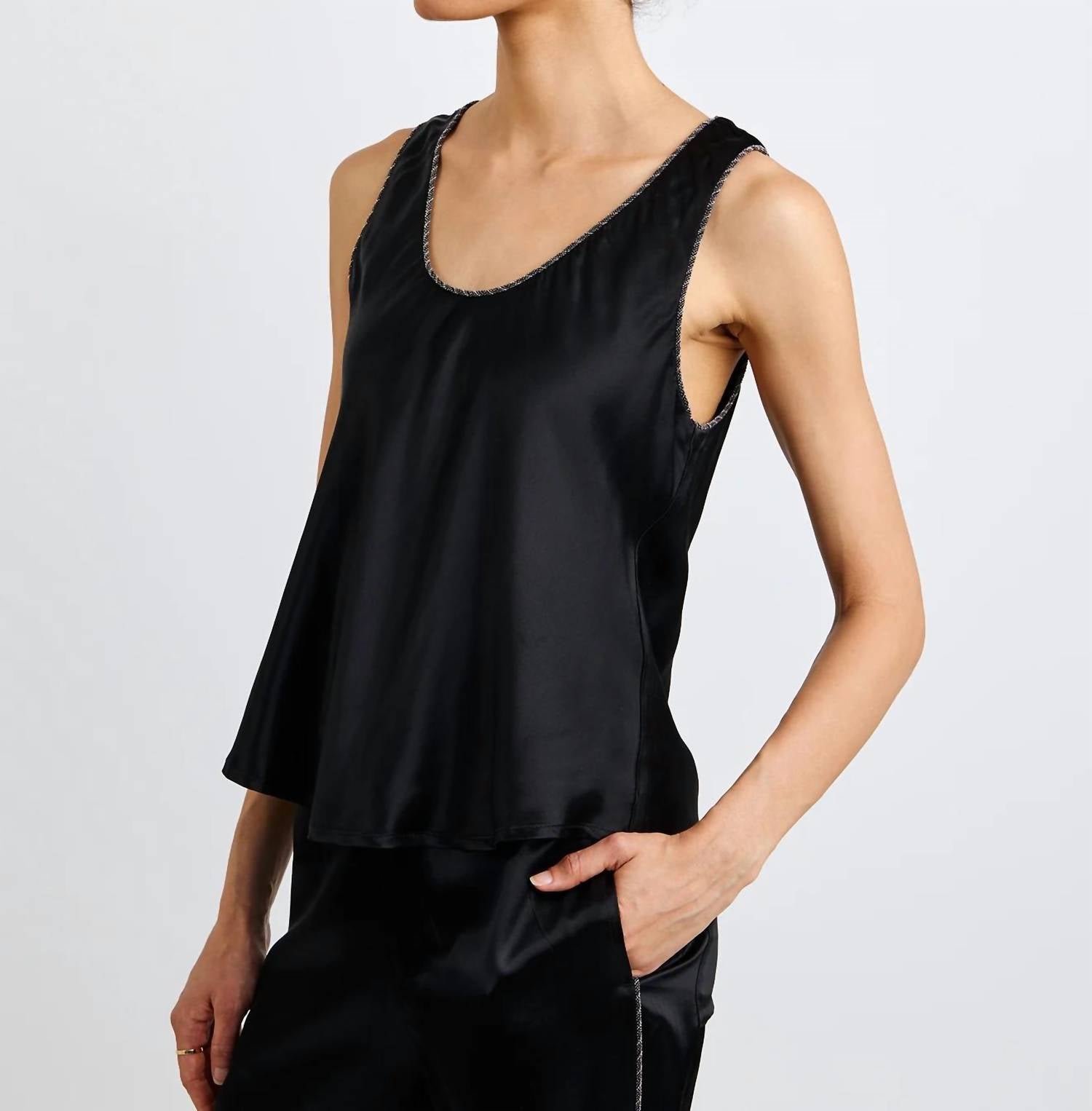 Bella Dahl - Beaded Trim Tank Top