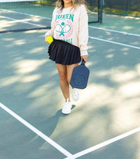 Grace + Emma - Queen Of Pickleball Sweatshirt