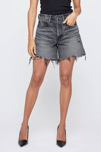 Moussy - Long Jean Shorts