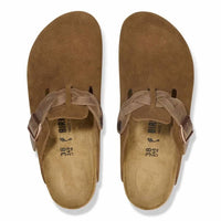 Birkenstock - Women's Boston Braid Suede Oiled Leather Clogs