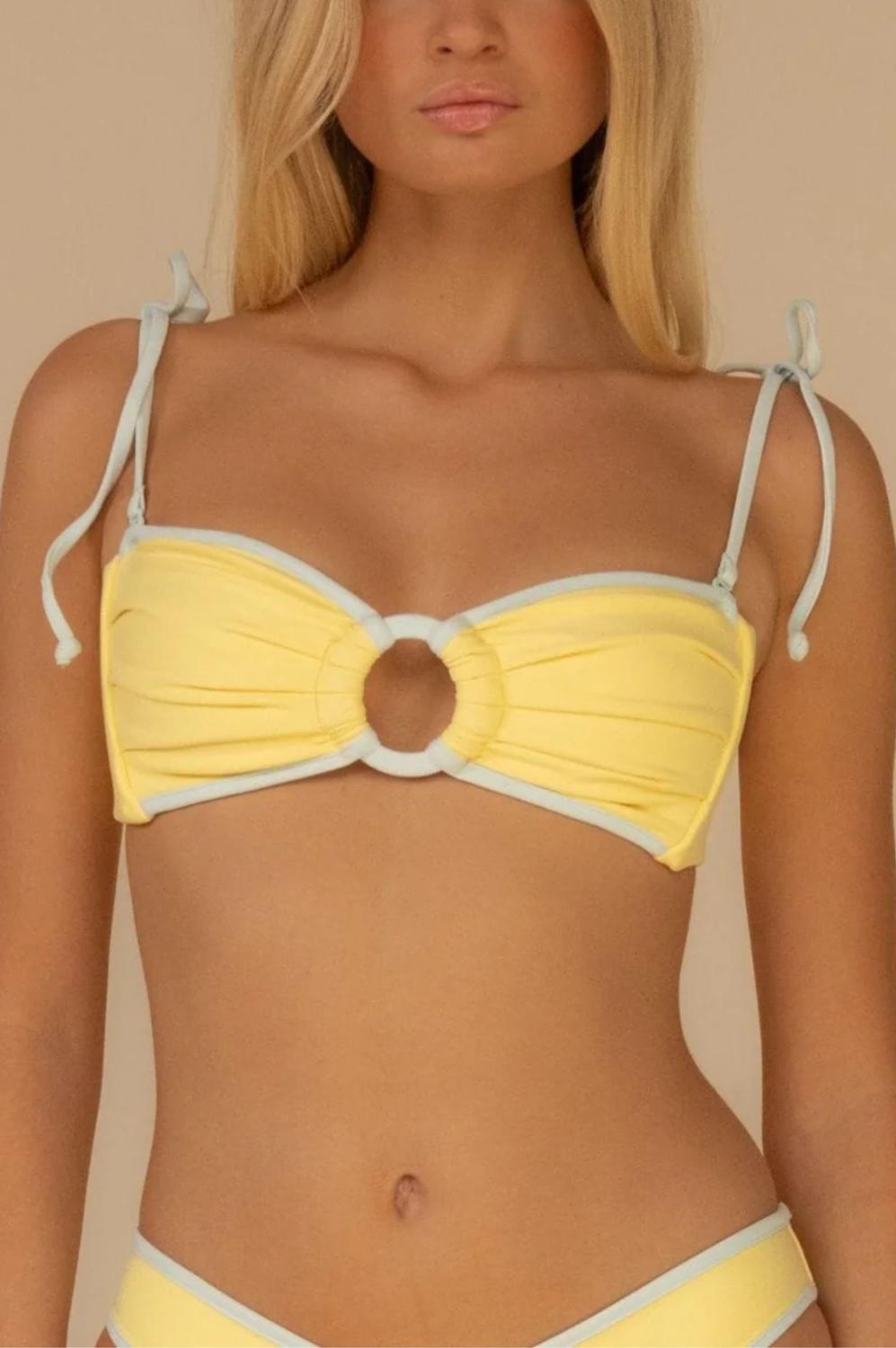 Montce - Tori Ties Bandeau Top