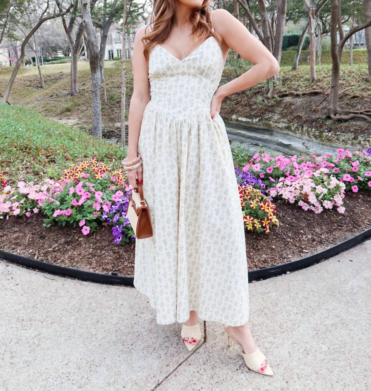 Needii - Women's Garden Muse Maxi Dress