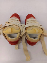 LANVIN Women's Curb Radiant Spray Effect Low Top Sneakers in yellow red - women's sneaker - view 8