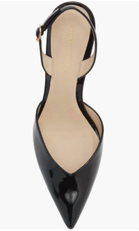 STUART WEITZMAN Women's Julia 75 Slingback Pump Heels in black - women's heels - view 4