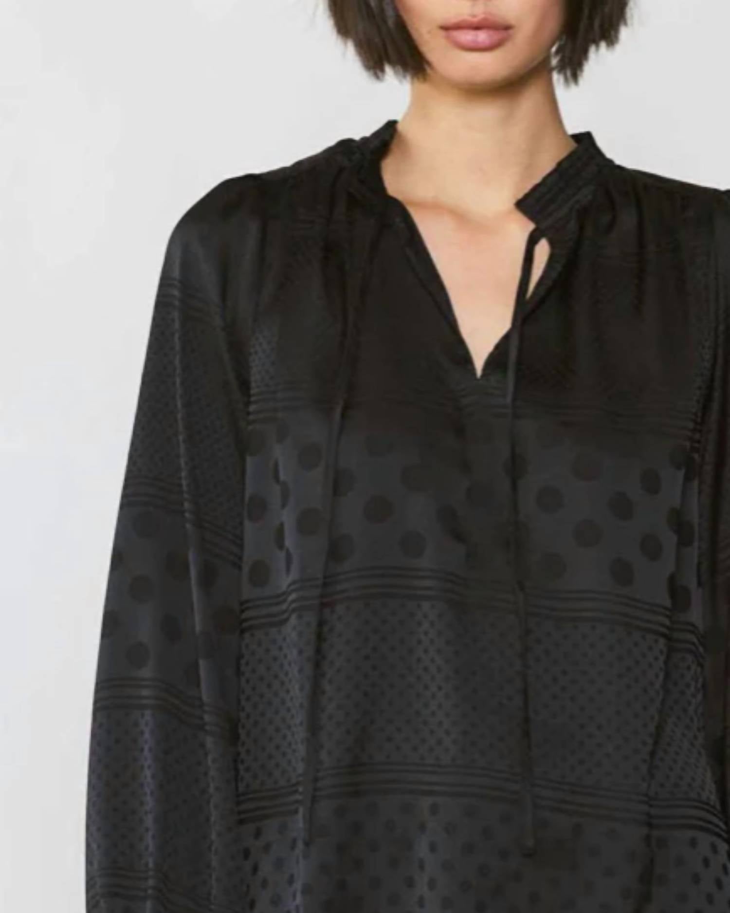 Current Air - Dotty Pullover Blouse