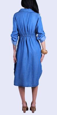 Gigi Moda - Fresca Denim Midi Dress
