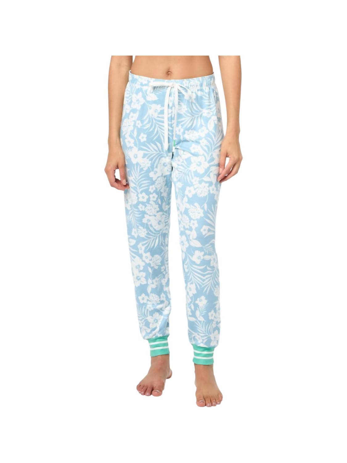 PJ Salvage Breeze Band Pant in ocean blue - women's pants
