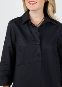 Ozai N Ku - Asymmetrical Button-down Shirt