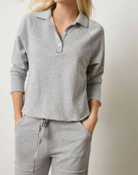 Lilla P - Shirttail Long Sleeve Polo