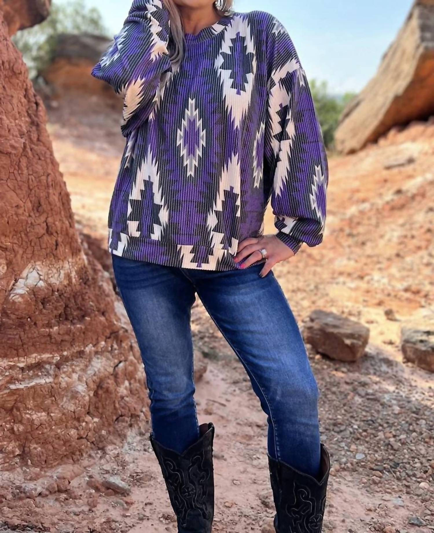 Sterling Kreek - Western Stars Sweater - Plus