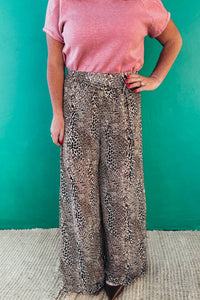Dress Forum - Ashley Looped Belt Wide Leg Pants