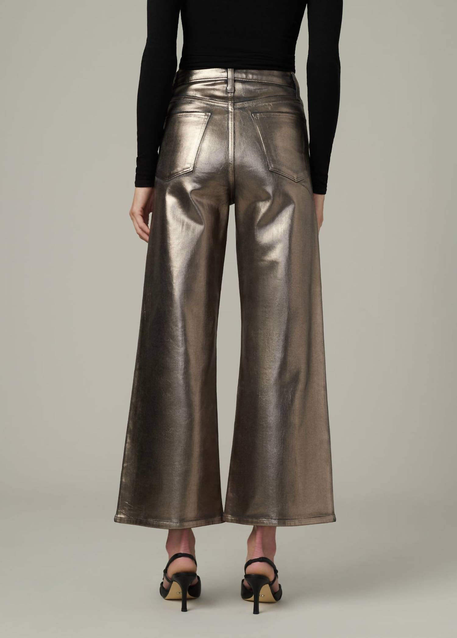 Joe'S Jeans - Mia High Rise Wide Leg Ankle Jeans