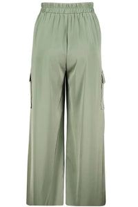 Bishop + Young - Pull on Satin Cargo Pant