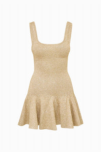 Loveshackfancy - Sarajane Sequin Stretch Mini Dress