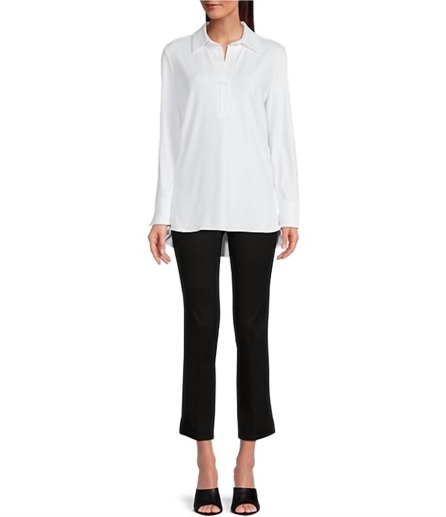Jude Connally - Lucia Velvet Pull-on Ankle Pants