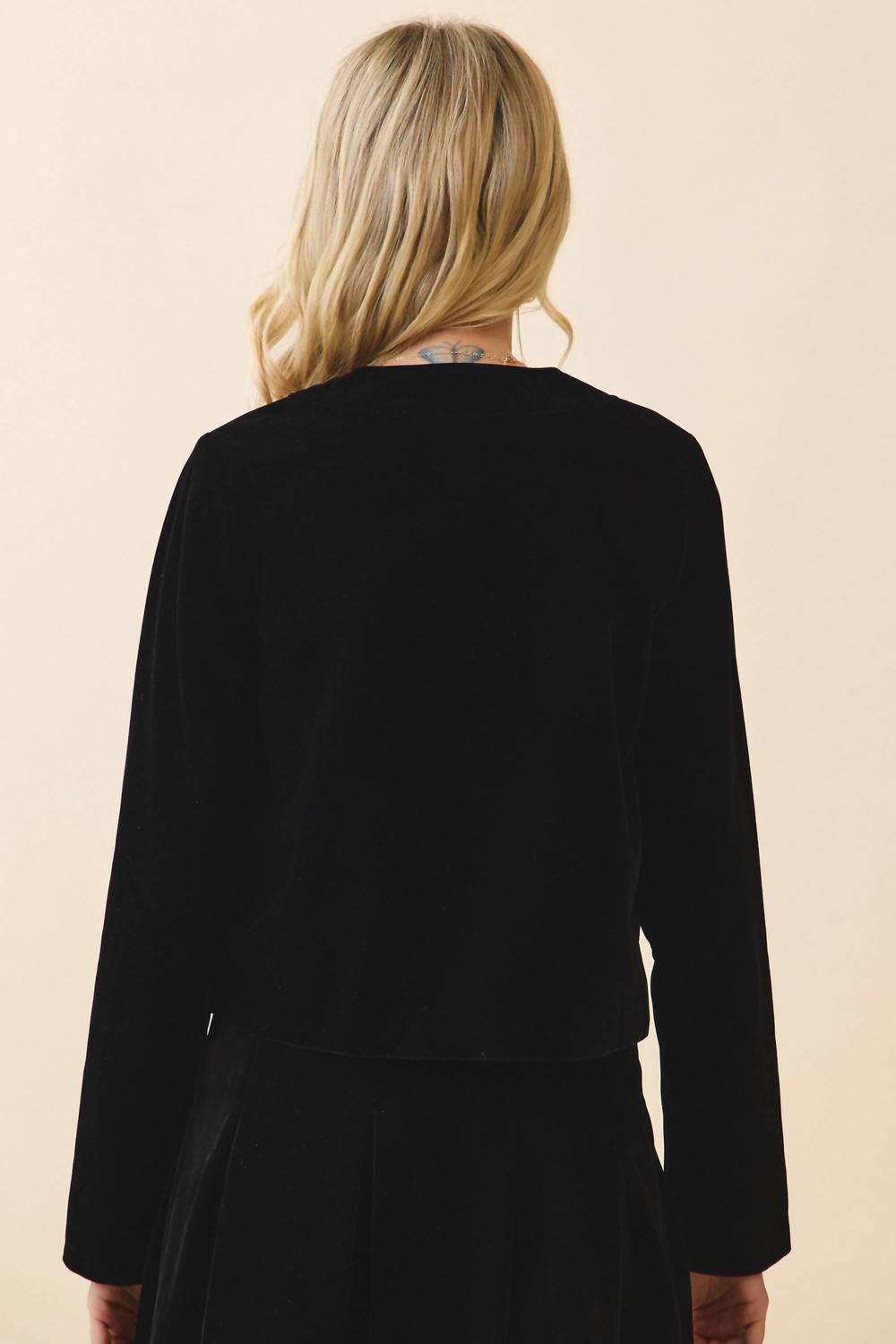 Tcec - Georgie Pearl Button Front Jacket