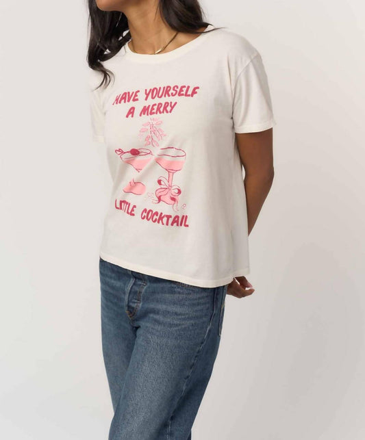 Project Social T - Merry Little Cocktail Tee