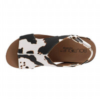 Corkys Footwear - Women's Carley Cow Smooth Wedge Sandals