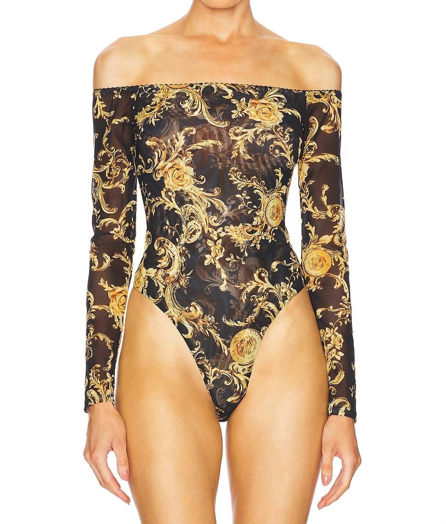 L'Agence - Peonie Off Shoulder Bodysuit