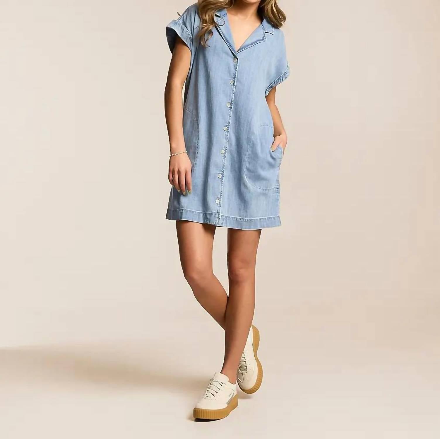 Z Supply - Napa Denim Mini Dress