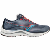 MIZUNO Men's Wave Rebellion Sneaker in india ink scuba blue - women's sneaker