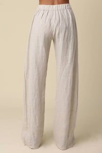 Olivaceous - Carina Taupe Linen Pant