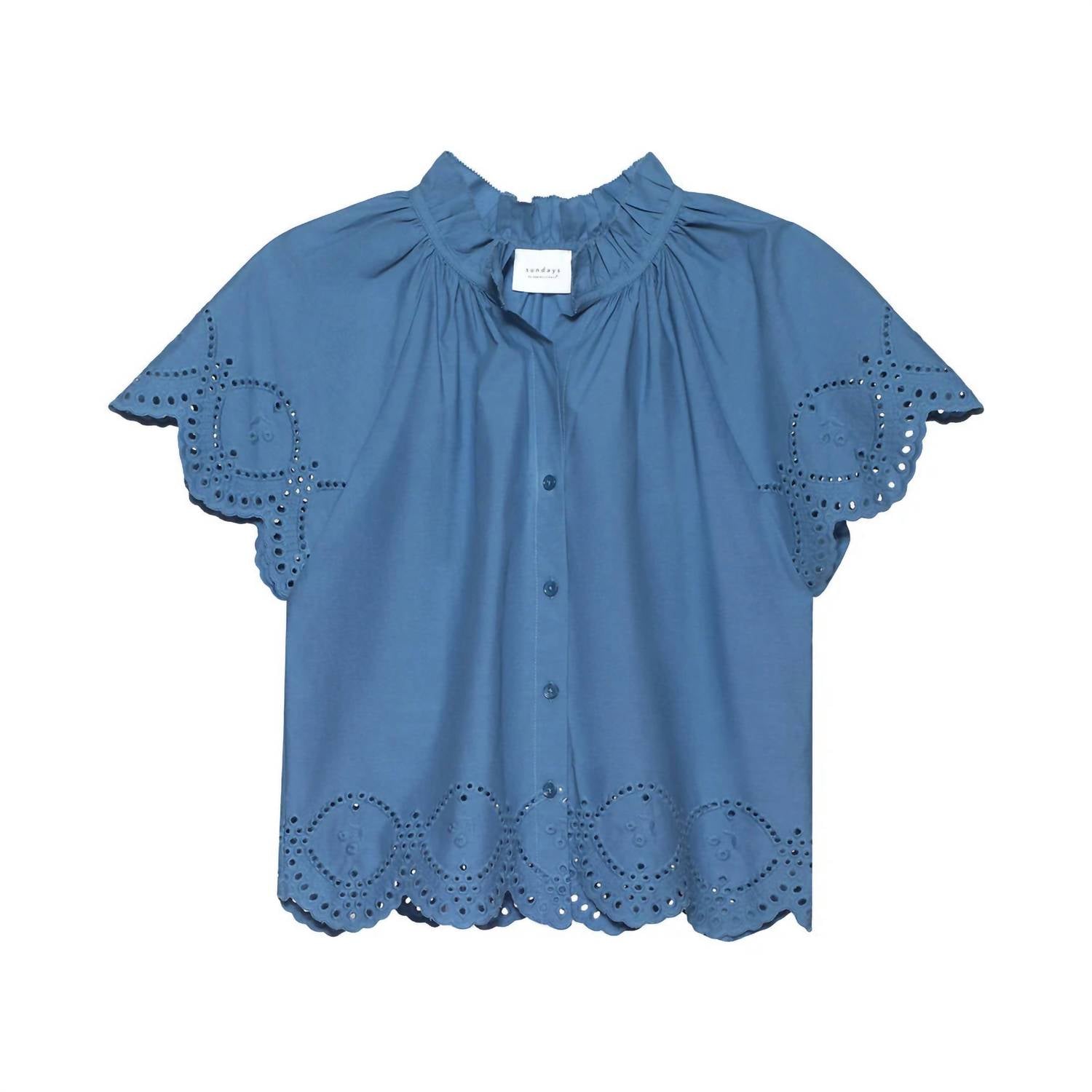 Sundays - Corinne Ruffle Shirt