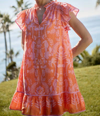 Sugarlips - Toucan Jungle Print Shift Dress