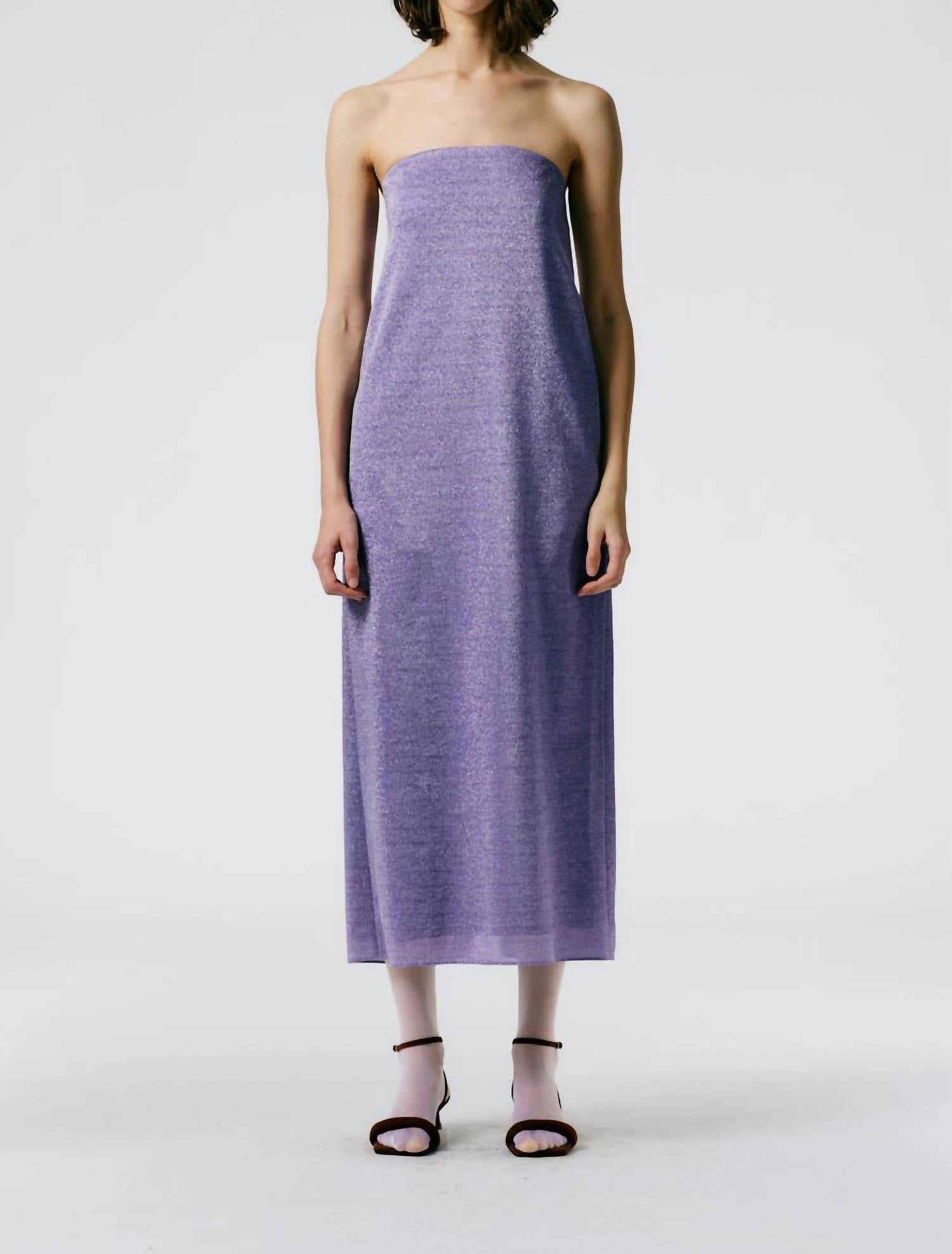 Tibi - Lurex Haze Dress
