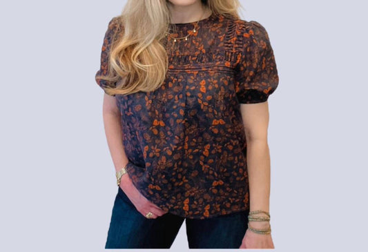 Current Air - Lizzy Print Top