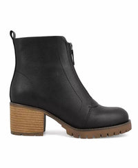 MIA Women's Fabiola Heeled Ankle Boots in black - women's shoe - detail view