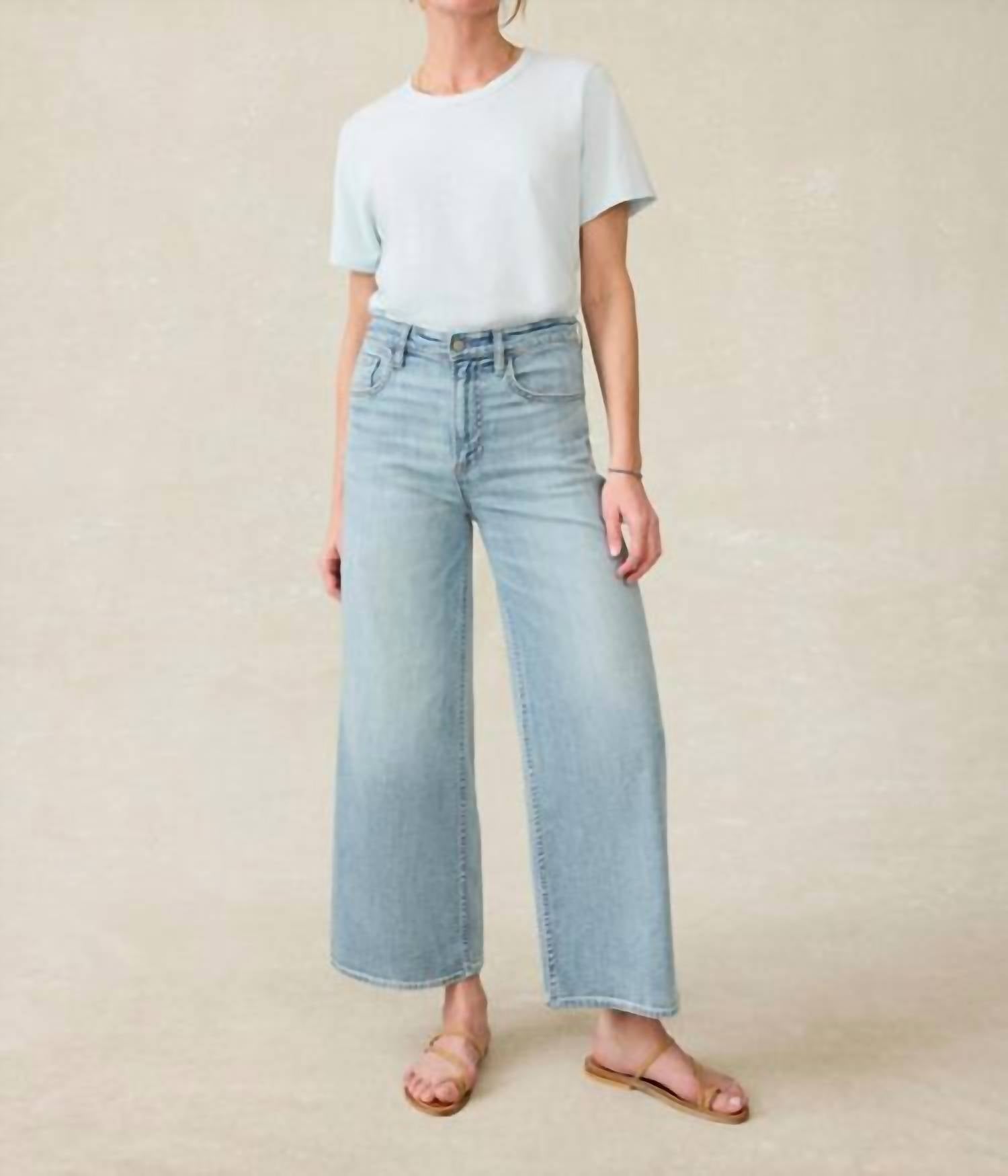 Faherty - Saturday Denim Wide Leg Jeans