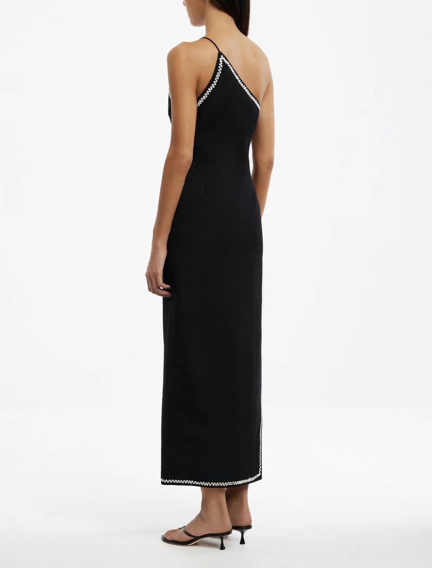 SIGNIFICANT OTHER Orlah Midi Dress in black - women's dress - alternate view
