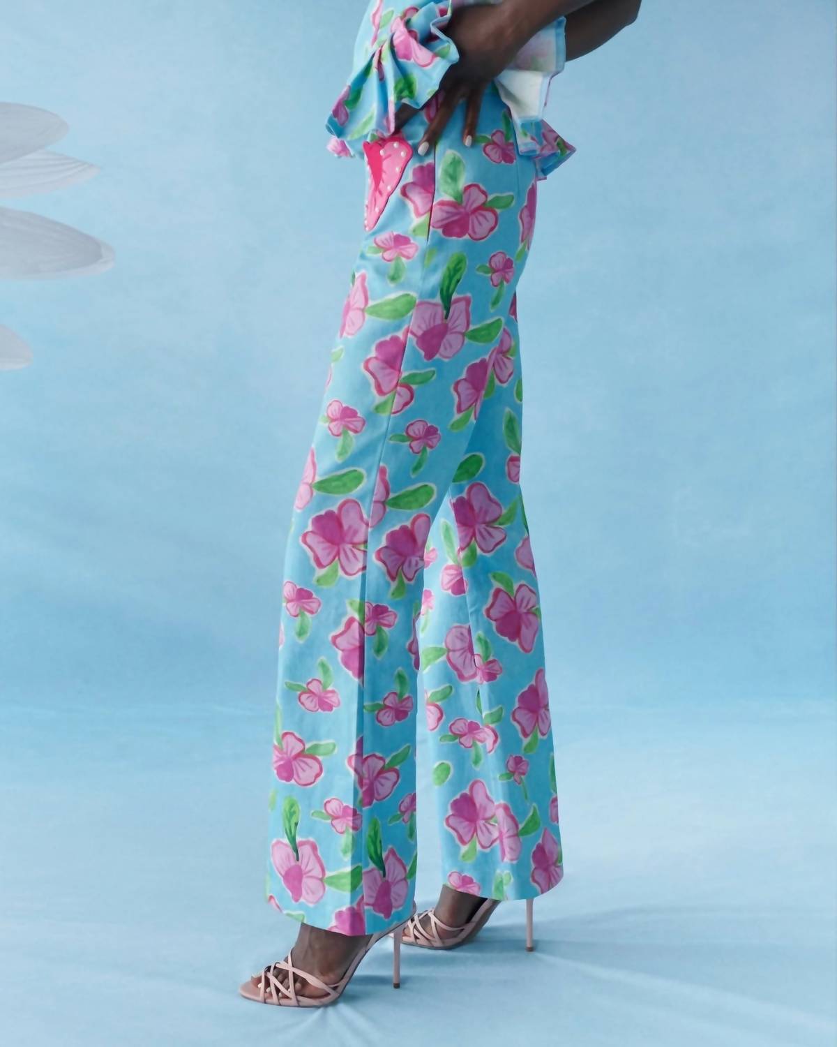 CELiA B Orchids Pants in floral - women's pants - detail view