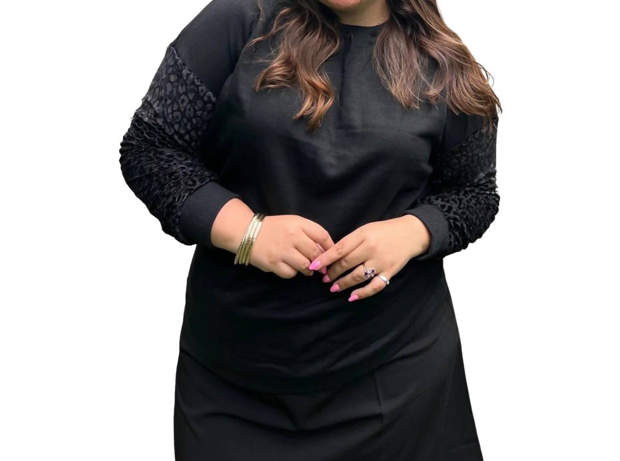 Swuun - Ideal Leopard Long Sleeve Top
